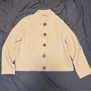 Sezane Betty Cardigan S Ecru